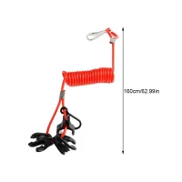 Boat Outboard Engine Motor Kill Stop Switch Lanyard For Yamaha Honda Mercury Mariner Nissan Tohatsu Kill Switch Universal 7 Keys