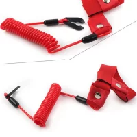 1pcs Universal Marine Boat Outboard Engine Motor Lanyard Kill Stop Switch For YAMAHA Jet Ski Key Rope Floating Wrist Lanyard
