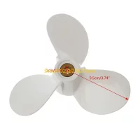 547B 7 1/2x8 Yacht Propeller for Yamaha 4hp 5hp Engine Boat Prop 547B 7 1/2x8 Yacht Propeller for Yamaha 4hp 5hp Engine Boat Prop
