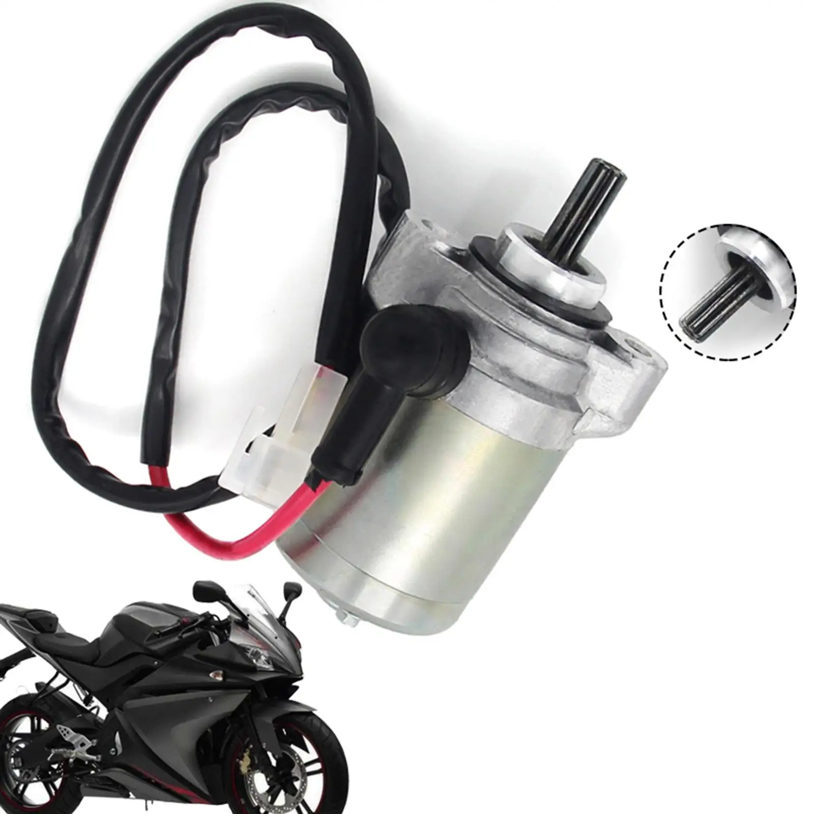 S950863fbc6c2468c83800112c7524029W.webp Professional Starter 5D7-81890-01 Engine Starter for Yamaha MT125A Yzf