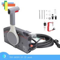 Side Mount Remote Control Box for Yamaha Outboard Engine  703-48203-15 7P;703-48230-14 7P;703-48207-22 10P;703-48272-12 10P