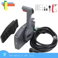 Side Mount Remote Control Box for Yamaha Outboard Engine  703-48203-15 7P;703-48230-14 7P;703-48207-22 10P;703-48272-12 10P