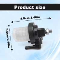 Fuel Filter Assy 61N‑24560‑00 Fits For Yamaha Outboard 2 Stroke/4 Stroke 9.9HP 15HP 20HP 25HP 30HP 40HP 55HP 48HP 50HP