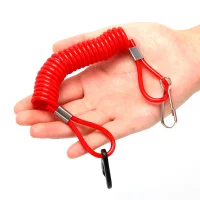 1pcs/lot Boat Motor Kill Stop Switch & Safety Tether Lanyard For Yamaha Tohatsu Outboard Engine Parts