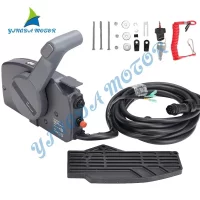 Side Mount Remote Control Box for Yamaha Outboard Engine  703-48203-15 7P;703-48230-14 7P;703-48207-22 10P;703-48272-12 10P
