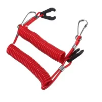 1pcs/lot Boat Motor Kill Stop Switch & Safety Tether Lanyard For Yamaha Tohatsu Outboard Engine Parts