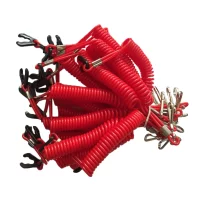 1pcs/lot Boat Motor Kill Stop Switch & Safety Tether Lanyard For Yamaha Tohatsu Outboard Engine Parts