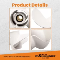 Boat Propeller for Yamaha 30hp Motor 11 1/8x13-G 3 Blade Aluminum 69W-45945-00-00 200340TLRB