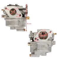 Topteng Boat 6AU-14301-40 41 Carburetor for Yamaha Hidea Outboard F 9.9 hp Motor 4T