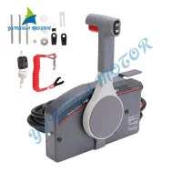 Side Mount Remote Control Box for Yamaha Outboard Engine  703-48203-15 7P;703-48230-14 7P;703-48207-22 10P;703-48272-12 10P