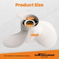 Boat Propeller for Yamaha 30hp Motor 11 1/8x13-G 3 Blade Aluminum 69W-45945-00-00 200340TLRB