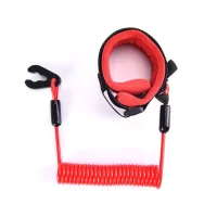 1PC Marine Outboard Engine Boat Motor Kill Stop Switch for YAMAHA Jet Ski Key Rope Reminder Rope Boatemergency Stop