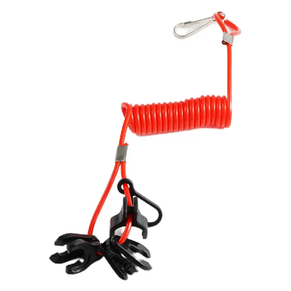 S8b7e5d14c096450bb959815f9dd0db646.webp Outboard Motor Kill Stop Switch 7 Keys Key Rope Safety Lanyard Tether For Engine Marine For Yamaha Honda Mercury/Mariner/Force