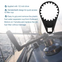 Boat Tools Fuel Filter Water Separator Wrench MT0041 for Yamaha 4-Strokes 150 to 350 HP Serial Number 0406,HDPI 2006 to Current