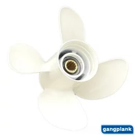 4 Blades Aluminum Alloy Marine Propeller for Yamaha Outboard Engine 40-60HP 10.6X11 10.6X12 10.3X13 10.1X14 10.1X15