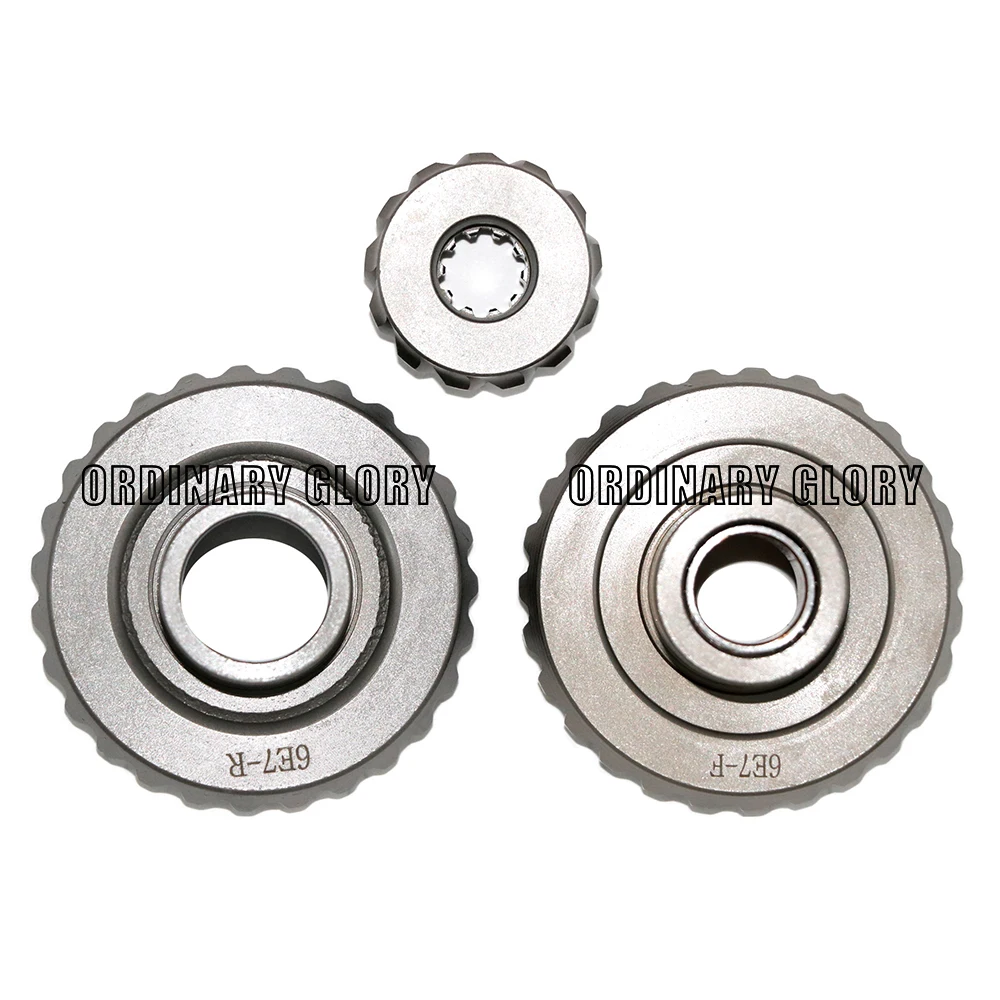 H9db53b8ab747462886adc4fe25ccf0335.webp Gear Set for YAMAHA 9.9F 2 Stroke 9.9HP boat engine 6E7-45560-01 63V-45551-00 6E7-45571-00