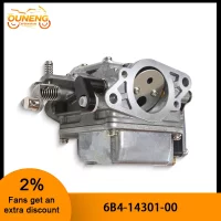 Boat Motor 6B4-14301-00 For Yamaha 2 Stroke 9.9HP 15HP Outboard Motor Carburetor Assy