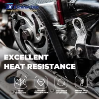 Outboard Timing Belt Fits for Yamaha Marine 4 Stroke F/FT 20 25 30 40 50 60 70 HP Motors Replaces 6C5-46241-00 18-15130