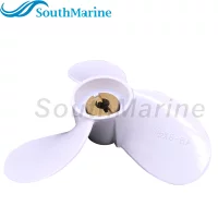 Outboard Engine Old Shear Pin Type 6E0-45941-00-EL Propeller 3x7 1/2x8" for Yamaha 4HP 5HP Marine 2/4-stroke Boat Motor