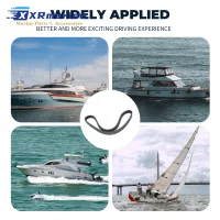 Outboard Timing Belt Fits for Yamaha Marine 4 Stroke F/FT 20 25 30 40 50 60 70 HP Motors Replaces 6C5-46241-00 18-15130