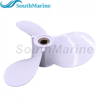 Outboard Engine Old Shear Pin Type 6E0-45941-00-EL Propeller 3x7 1/2x8" for Yamaha 4HP 5HP Marine 2/4-stroke Boat Motor