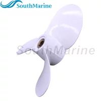 Outboard Engine Old Shear Pin Type 6E0-45941-00-EL Propeller 3x7 1/2x8" for Yamaha 4HP 5HP Marine 2/4-stroke Boat Motor