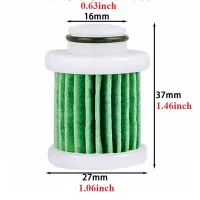 Stroke Fuel Filter  fuel filter for Yamaha 40-115Hp F40A F50 T50 F60 T60   Engine Marine Outboard Accessories