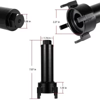 Marine Gearcase Carrier Nut Removal & Install Tool 983-115 & YB-34447 For Yamaha Outboard 101MM 60-130HP