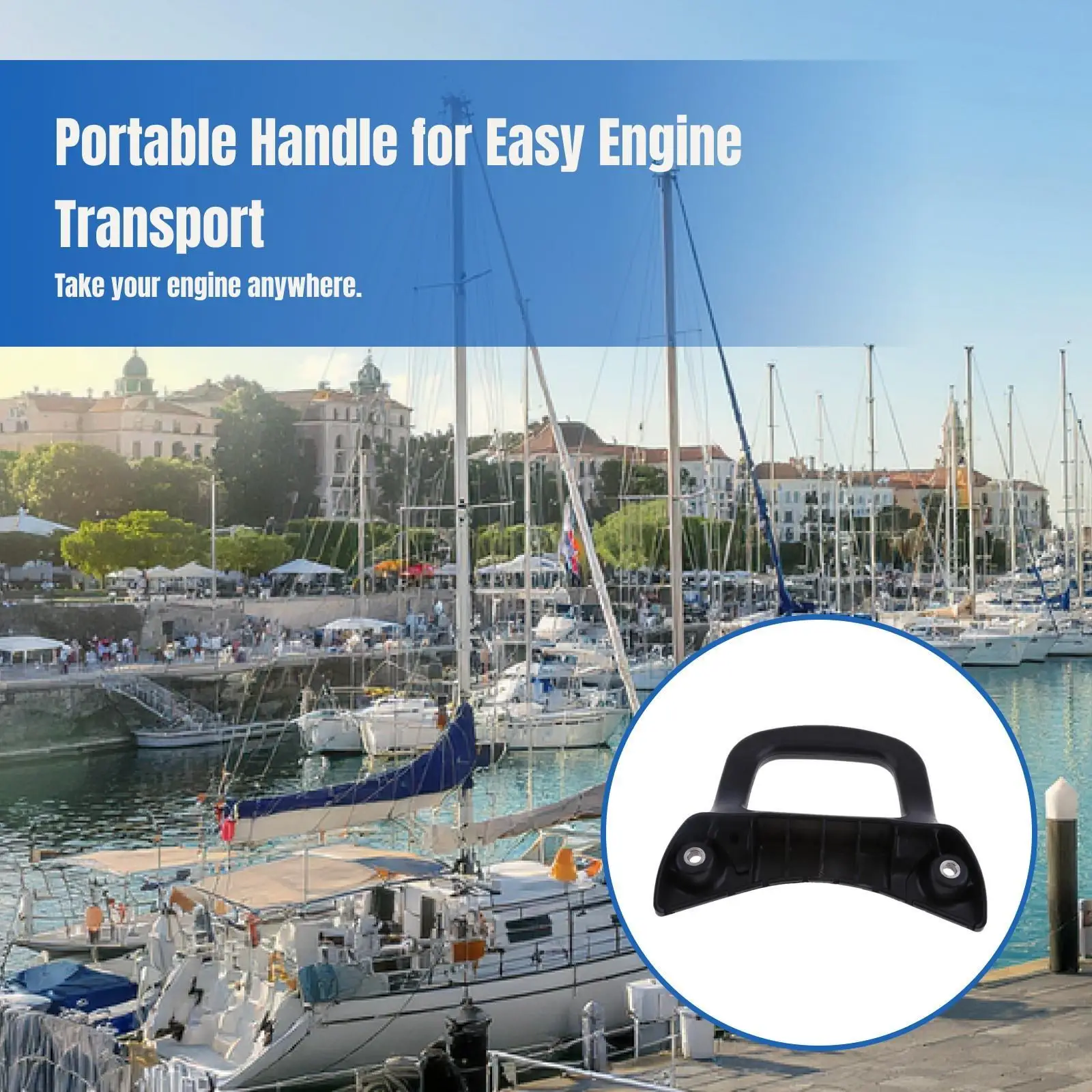 Sdc28fb45dbda459faa30581f12be1002m.webp Outboard Engines Component Plastic Portable Handle for Yamaha Outboard Motor Marine Accessories