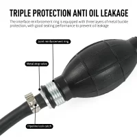 Yamaha Marine Fuel Hose Kit One-Way Hand Fuel Pump 8mm Marine Fuel Hose Engine Diesel Fuel Accessories