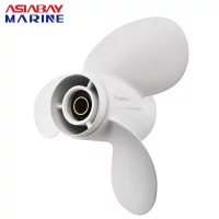 Outboard Propeller For Yamaha 9.9hp 15hp 9 1/4 *10 Boat Aluminum Alloy Screw 3 Blade 8 Spline Marine Engine Part 63V-45952-10-EL