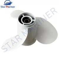 Marine Propeller 9 1/4X10-J for Yamaha Outboard Engine 9.9HP 15HP 63V-45952-00-EL 3-Blade Marine Engine Parts ﻿