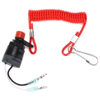 Marine Outboard Kill Switch 688‑82575‑01 Emergency Flameout Replacement for Yamaha F 9.9HP‑250HP