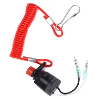 Marine Outboard Kill Switch 688‑82575‑01 Emergency Flameout Replacement for Yamaha F 9.9HP‑250HP