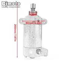 Motorcycle Starter Motor For Yamaha 9.9HP 13.5HP 15HP 20HP 25HP 6AH-81800-01 6AH-81800-00 Electrical Engine Starters