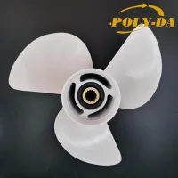 50-130HP 13 1/4X17 SUITABLE For YAMAHA ALUMINUM MARINE OUTBOARD PROPELLER Underwater Propeller Shaft Marine Propepller