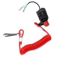 Marine Outboard Kill Switch 688‑82575‑01 Emergency Flameout Replacement for Yamaha F 9.9HP‑250HP