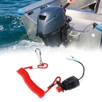 Marine Outboard Kill Switch 688‑82575‑01 Emergency Flameout Replacement for Yamaha F 9.9HP‑250HP