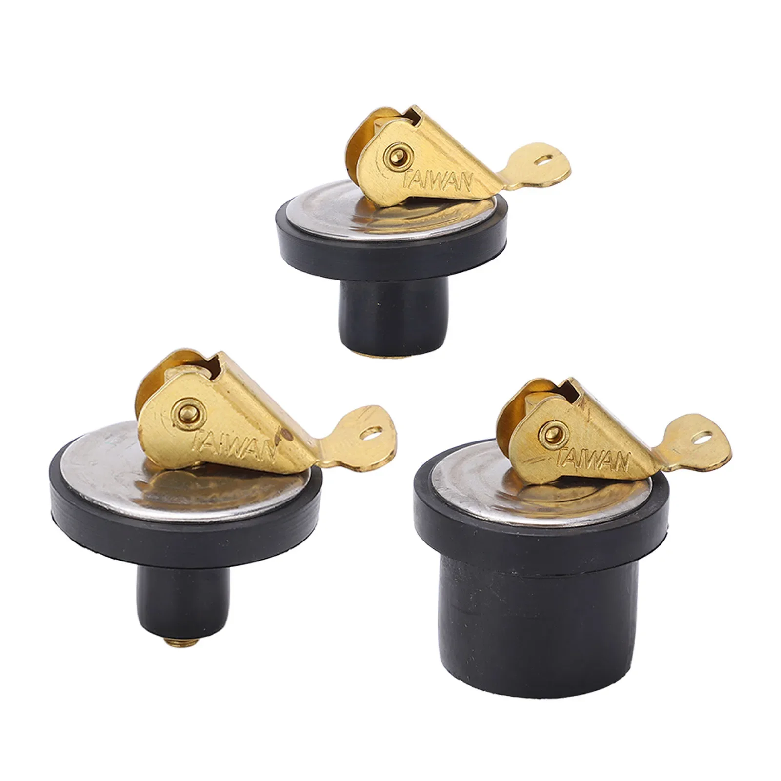 Se59a2924207c424bb1a3e6a276ff508fX-1.webp 19mm Compression Drain Plug Brass Screw Type Rubber Seal Boat Yacht Marine AccessoriesDiameter 7/8in