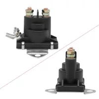 Multi-functional Marine Starter Solenoid Tilt Trim Relay Replaces 89-96158T 89-846070 for Mercury Marine 12V 4-Terminal 2 Lbs