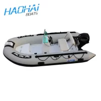 11.8ft 360cm RIB Fiberglass Inflatable Boat Used For Outboard Motor
