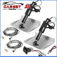 Boat Marine 9" X 12" Standard Mount Electric Trim Tab Kit 12V With Double Rocker Specially Designed for Boat Size 16ft to 25ft
