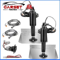 Boat Marine 9" X 12" Standard Mount Electric Trim Tab Kit 12V With Double Rocker Specially Designed for Boat Size 16ft to 25ft