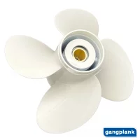 Boat Engine Aluminum Alloy 4-blade Propeller for Yamaha Outboard Motor 60-130HP 13.4X15 13X17 12.5X19