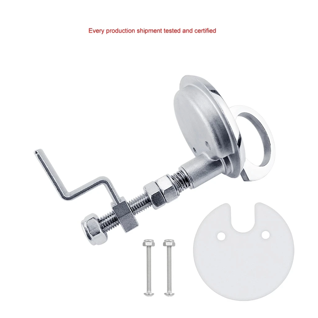 A74c65b5d7789495b940a1e0be25bb139B-1.webp Stainless Steel 316 Marine Deck Latch Turning Lock Lift Handle Flush Mount Cam Latch Flush Pull Hatch Boat Accessories
