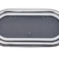 Boat Porthole/Portlight Hatch/Window- Stainless Steel Oval Opening For Boat/Yacht/Nautical/RV