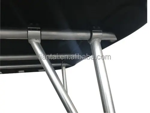 S82a12842199f4dfd828569380f06853dZ-2.webp Dolphin Universal Walk Around Boat T Top Potoon Boat Bimini T Top And Wakeboard Tower