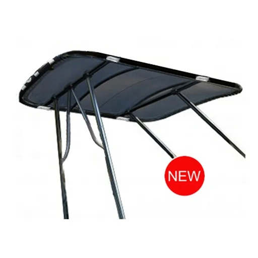 S26a228163acb4d259fa9d6f0fa0462d2g-2.webp Dolphin Universal Walk Around Boat T Top Potoon Boat Bimini T Top And Wakeboard Tower