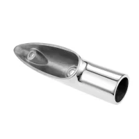 Marine Grade 316 Stainless Steel Boat Rail End Boats Tubing Hand Rail Fitting For Sailboat/Powerboat Railing 22mm 7/8 Inch Tube