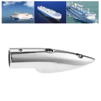 Marine Grade 316 Stainless Steel Boat Rail End Boats Tubing Hand Rail Fitting For Sailboat/Powerboat Railing 22mm 7/8 Inch Tube